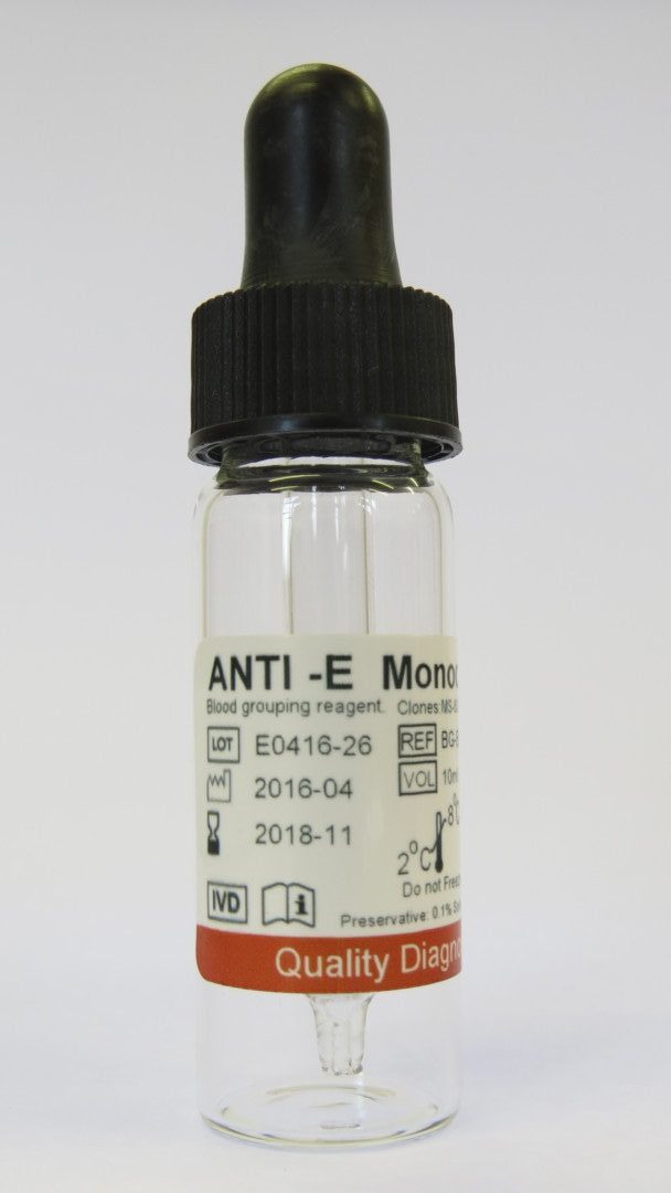 Anti-E (büyük) Monoklonal Kan Gruplama Reaktifi