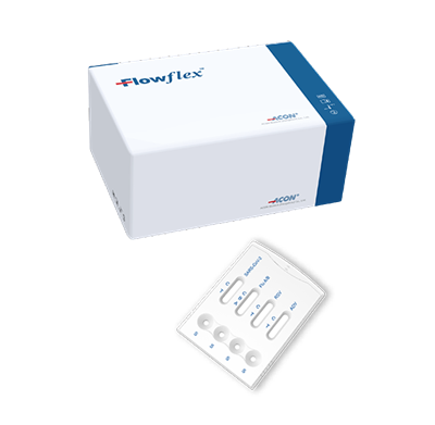 Flowflex SARS-CoV-2 & Flu A/B & RSV & Adenovirus Antigen Combo Rapid Test