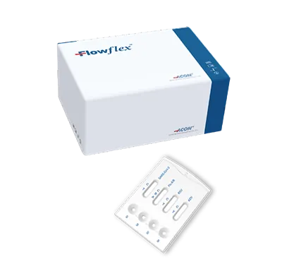 Flowflex SARS-CoV-2 & Flu A/B & RSV & Adenovirus Antigen Combo Rapid Test