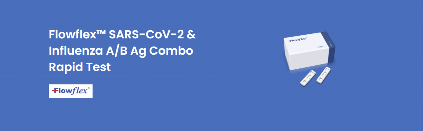 Flowflex SARS-CoV-2 & Influenza A/B Ag Combo Rapid Test
