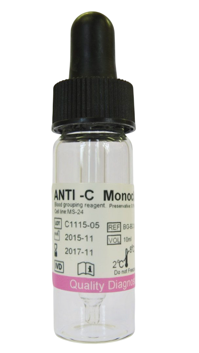 Anti-C (büyük) Monoklonal Kan Gruplama Reaktifi