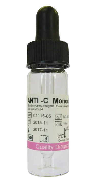 Anti-C (big) Monoclonal Blood Grouping Reagent