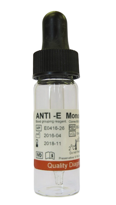 Anti-E (büyük) Monoklonal Kan Gruplama Reaktifi