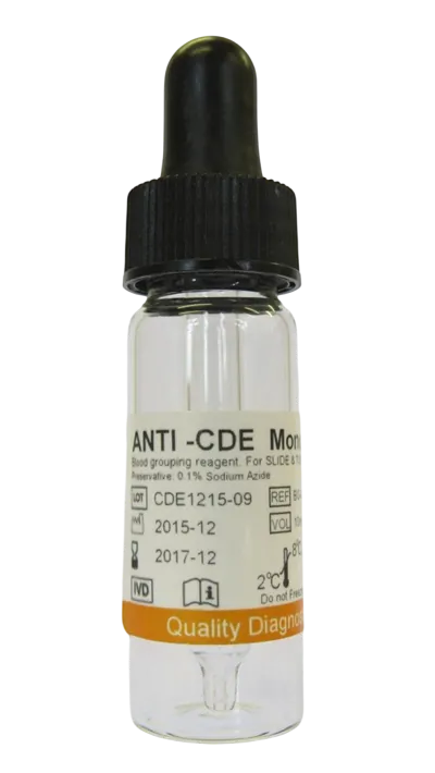 Anti-CDE Monoclonal Blood Grouping Reagent