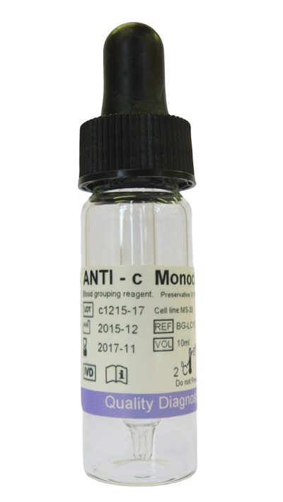 Anti-c (küçük) Monoklonal Kan Gruplama Reaktifi