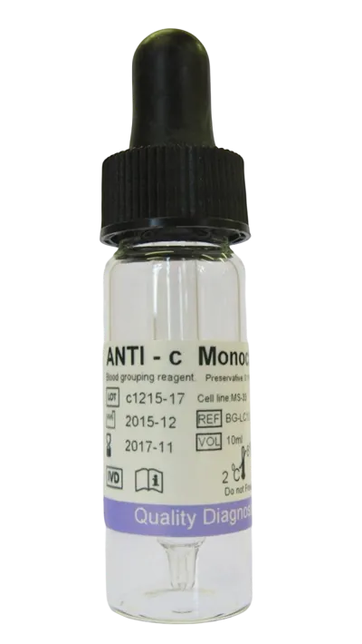 Anti-c (little) Monoclonal Blood Grouping Reagent