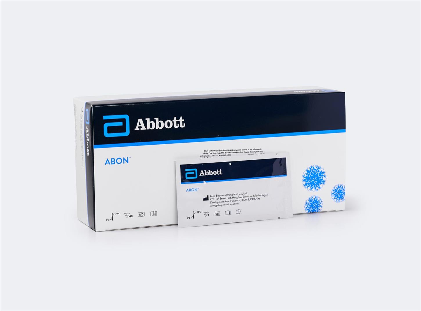ABON HIV 1/2 Human Immunodeficiency Virus Rapid Test Device (Whole Blood/Serum/Plasma)