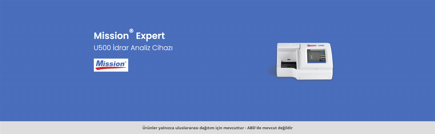 Mission Expert U500 Urine Analyzer