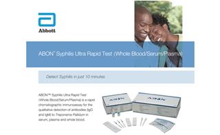ABON Syphilis Ultra Rapid Test (Whole blood/Serum/Plasma)